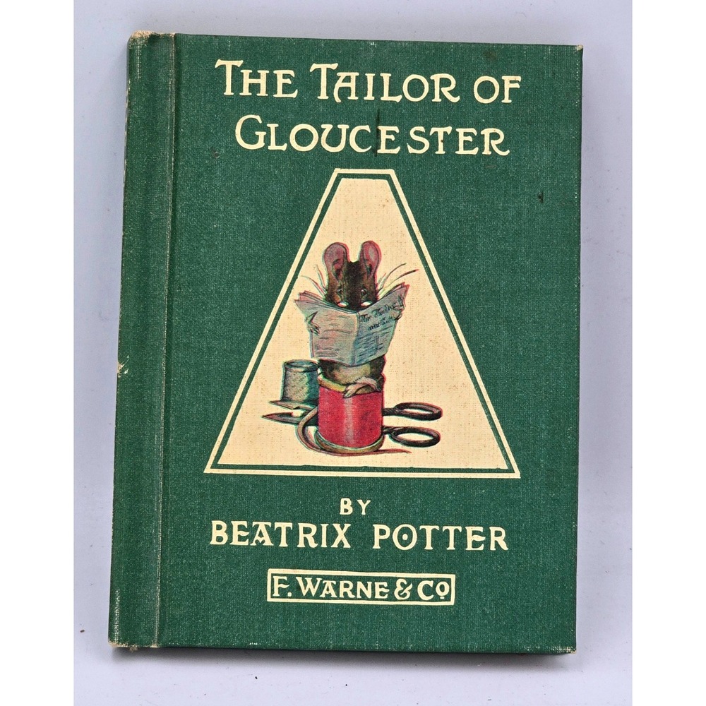 Vintage 1931 The Tailor of Gloucester Beatrix Potter Frederick Warne & Co. VIDEO